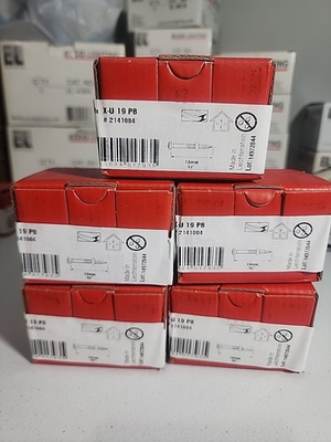 #ad NEW 5 bxs 100 HILTI X U 19 P8 3 4” Universal SINGLE NAIL CONCRETE STEEL 2141084 $84.99