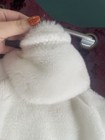 Vintage Cozy White Faux Fur Winter Baby Bunting Suit — photo 8