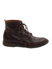 Joseph Cheaney & Sons Men's Boots UK 9 Brown 100% Leather Combat