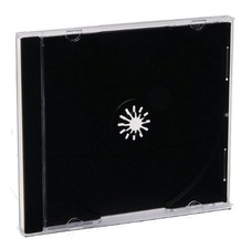 Verbatim CD/DVD Black Jewel Cases - 200pk bulk  94867 