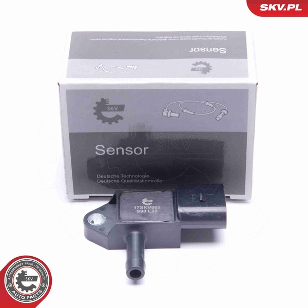 Sensor Abgasdruck Esen Skv 17SKV662 FüR 1 Vw Golf 7 5G1 BQ1 BE1 BE2 Tiguan AD1 4-image