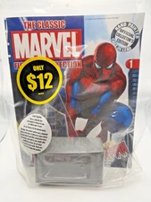 Eaglemoss- Classic Marvel #1 The Amazing Spider-Man- Figure & Magazine