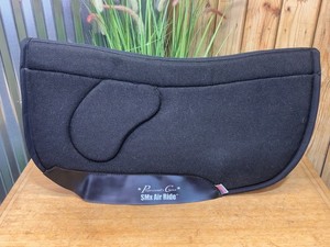 Professional's Choice SMx CJ Square Barrel Ortho Saddle Pad ~ Air Ride ~ Black