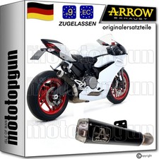 ARROW AUSPUFF ZUGELASSEN PRO-RACE NICHROM SCHWARZ DUCATI PANIGALE 959 2017 17
