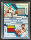 2024-25 Immaculate Luka Doncic Trae Young Dual Mem Patch Prime #10/10