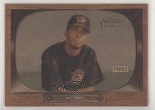 2004 Bowman Heritage Mahogany /25 Oliver Perez #28 0v0