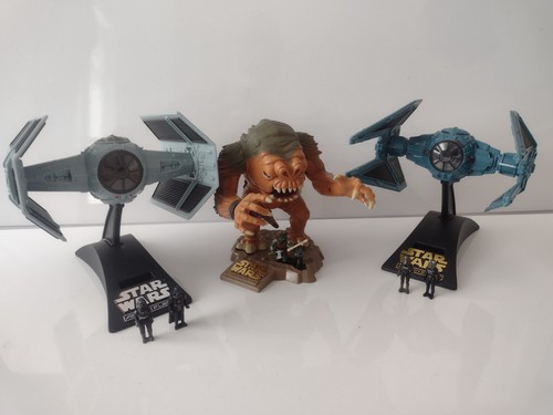Star Wars Action Fleet  Advanced Tie Fighter Tie Interceptor & Rancor - Afbeelding 1 van 11