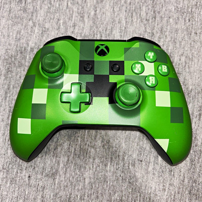Microsoft Xbox One Wireless Controller minecraft creeper