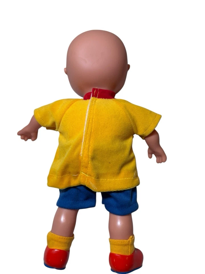 PBS Kids Classic Caillou 14-inch Vinyl Doll, Soft Body, 2012 - Image 2 of 3