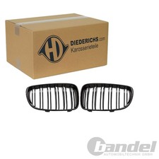 DIEDERICHS SPORT K�HLERGRILL NIEREN SCHWARZ GL�NZEND passend f�r BMW E81 E87