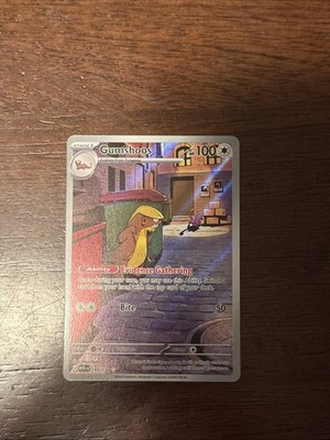 Pokémon Gumshoos Illustration Rare 153/132  Mega Evolution Holo EN