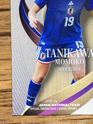 Nadeshiko Japan Women's Soccer Team Card Epoch 2026 Momoko