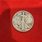 1942 Walking Liberty Half Dollar - .900 Silver Raw 50c