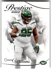 2023 Panini Prestige Football Card #232 New York Jets Quinnen Williams