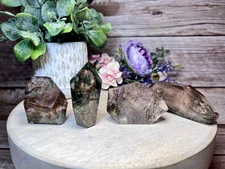 Beautiful Garden Quartz Freeform, Lodolite, Garden Quartz, Inclusion Quartz (5)