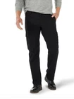 NEW MENS Lee Extreme MOTION MVP REGULAR STRAIGHT Black Cargo Pants 46 28