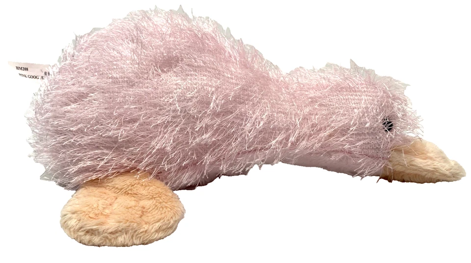 Webkinz Pink Furry Googles 12" Plush Platypus #HM208 Ganz No Code - Image 4 of 4