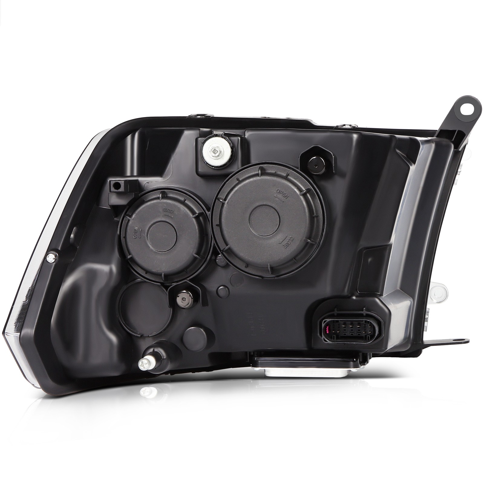 For Dodge Ram 1500 2500 3500 2009-2018 LED DRL Headlamp Headlights Assembly Pair