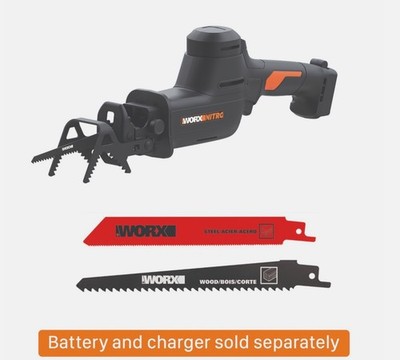 Worx Powershare Akku-Recip Astsäge 20 V 26 mm WG893E.9 - nur Werkzeug