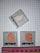 Nr. 3 Toppe Patch Carhartt termoadesive ricamate  (come in foto)