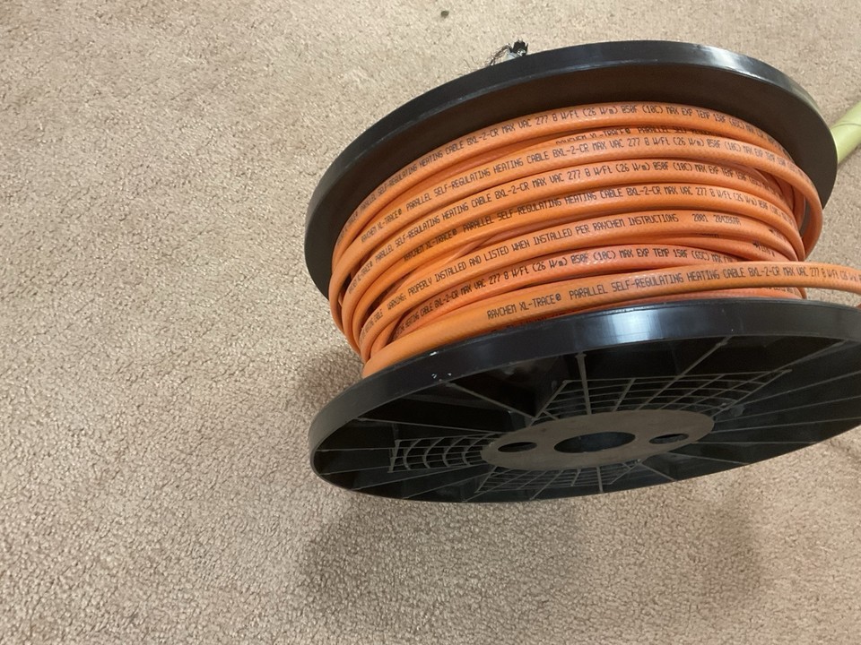 Raychem 8XL2-CR XL-Trace Parallel Heat Tracing Cable 8W, 208-277V Sold ...