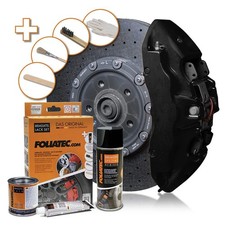 PINTURA PINZA FRENO SET  MIDNIGHT NEGRA MATE 3 COMPONENTES