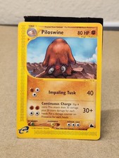 2003 Piloswine  43/144  Pokemon Card - Skyridge Set Card Tradw Tcg Play  on eBay