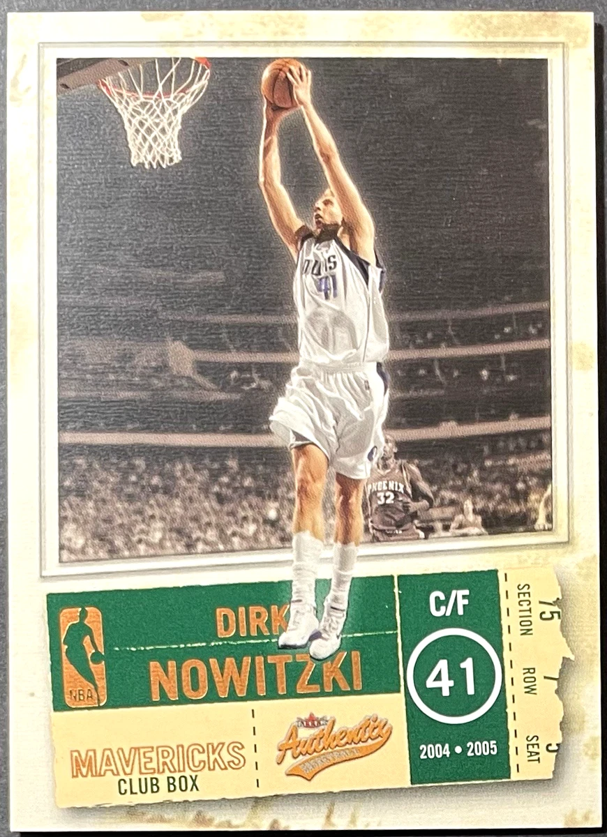 Fleer Dirk Nowitzki Basketball 2004-05 Season Sports Trading Cards 