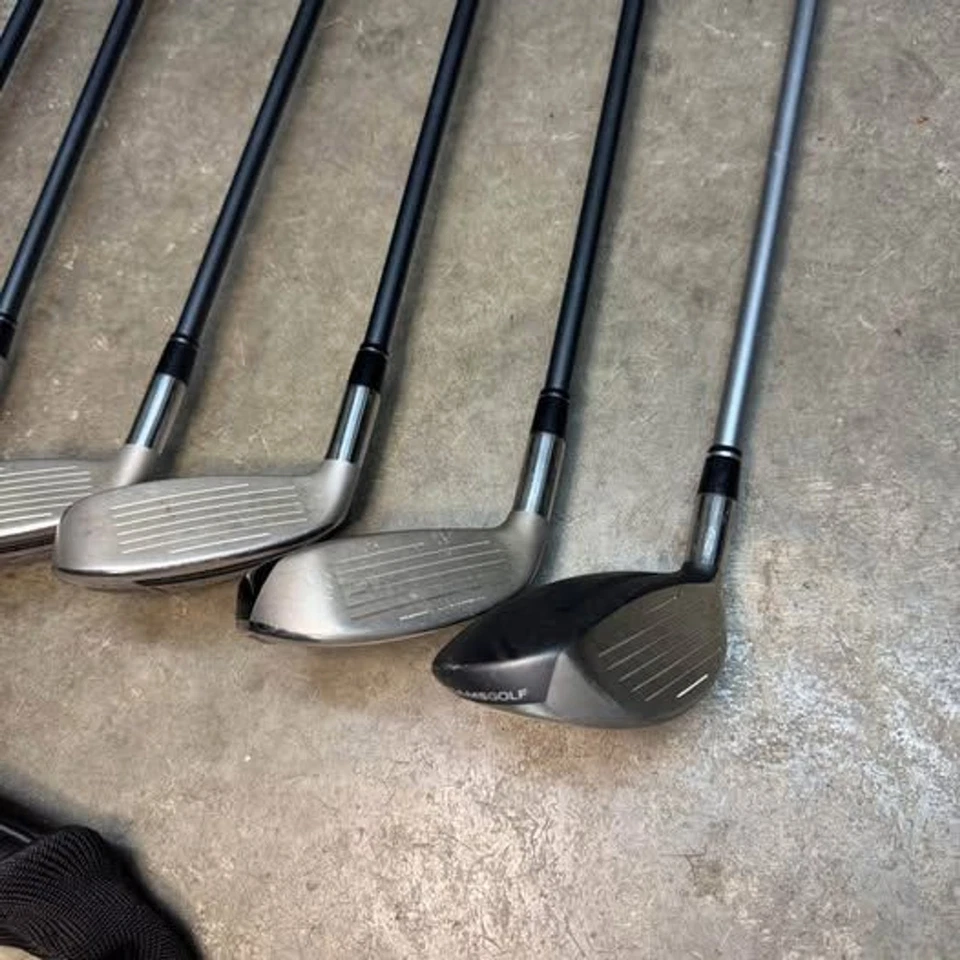 Adams Golf Idea A12 OS Golf Clubs 4 iron - Gap Wedge + 3 Hybrid Regular Flex - Image 4 of 4