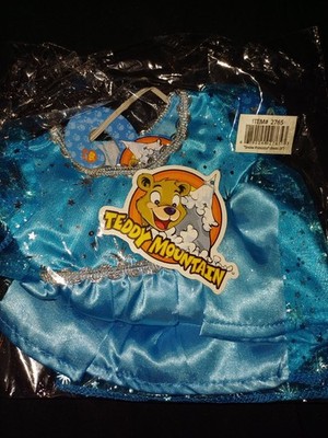 Teddy Mountain Schnee Prinzessin Kleid 8''
