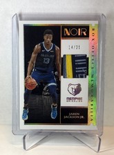 🔥2019-20 Panini Noir Box Office Memorabilia Jaren Jackson Jr. #BM-JJJ Prime /25