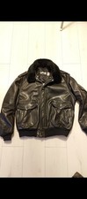 Vintage Schott 184SM Leather Flight Jacket 48
