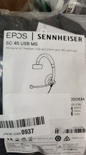 SENNHEISER EPOS SC 45 USB MS Single-Sided Headset USB 3.5mm - Black Open box