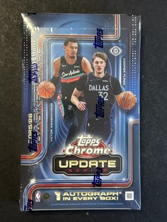 2025 26 Topps Chrome Update Basketball Unopened Factory Sealed HOBBY Box