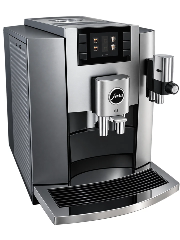 JURA E8 (EB) 15364 Dark Inox Kaffeevollautomat, Foto 1 von 4