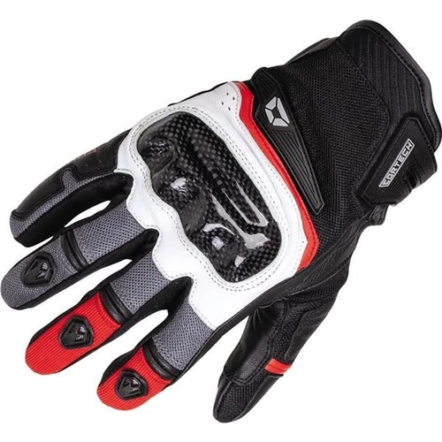 Cortech Speedway Collection Sonic-Flo Vented Leather/Textile Gloves,