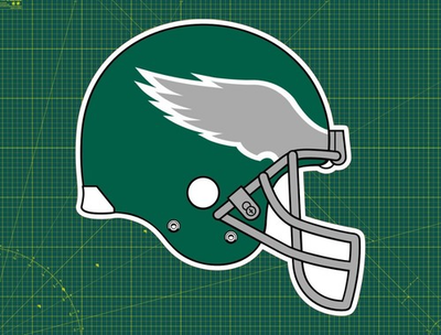 #ad #ad Eagles Throwback Water Proof UV Safe Glossy Vinyl Decal Sticker Multiple Sizes $3.25