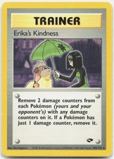 Pokemon Erika's Kindness 103/132 MP R Gym Challenge Unlimited