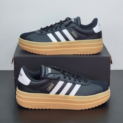 Adidas VL Court Women's Size 6.5 Athletic Shoes Black White Casual Sneakers