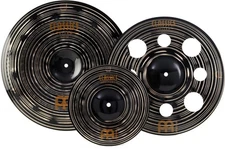Meinl Cymbals Classics Custom Dark Effects Set 2 - 16/18 inch with Free 10-inch