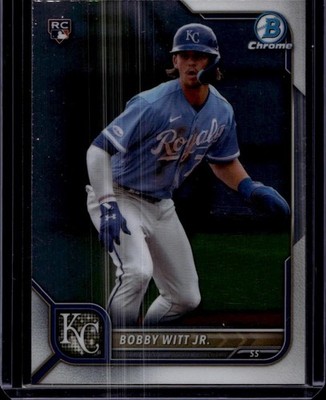 2022 Bowman Chrome #77 Bobby Witt Jr. (E)