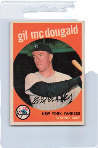 Gil McDougald Original Baseball Sports Trading Cards & Accessories