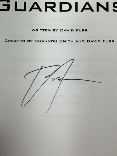 Portal Hunters Guardians Signed By David Furr Paperback Book - Picture 4 of 6