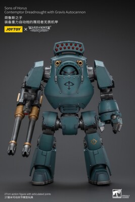 1/18 JOYTOY Sons of Horus Contemptor Dreadnought with Gravis Autocannon Figure