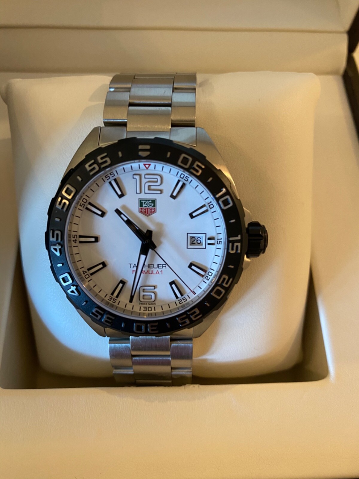 TAG Heuer Formula 1 White Men's Watch 