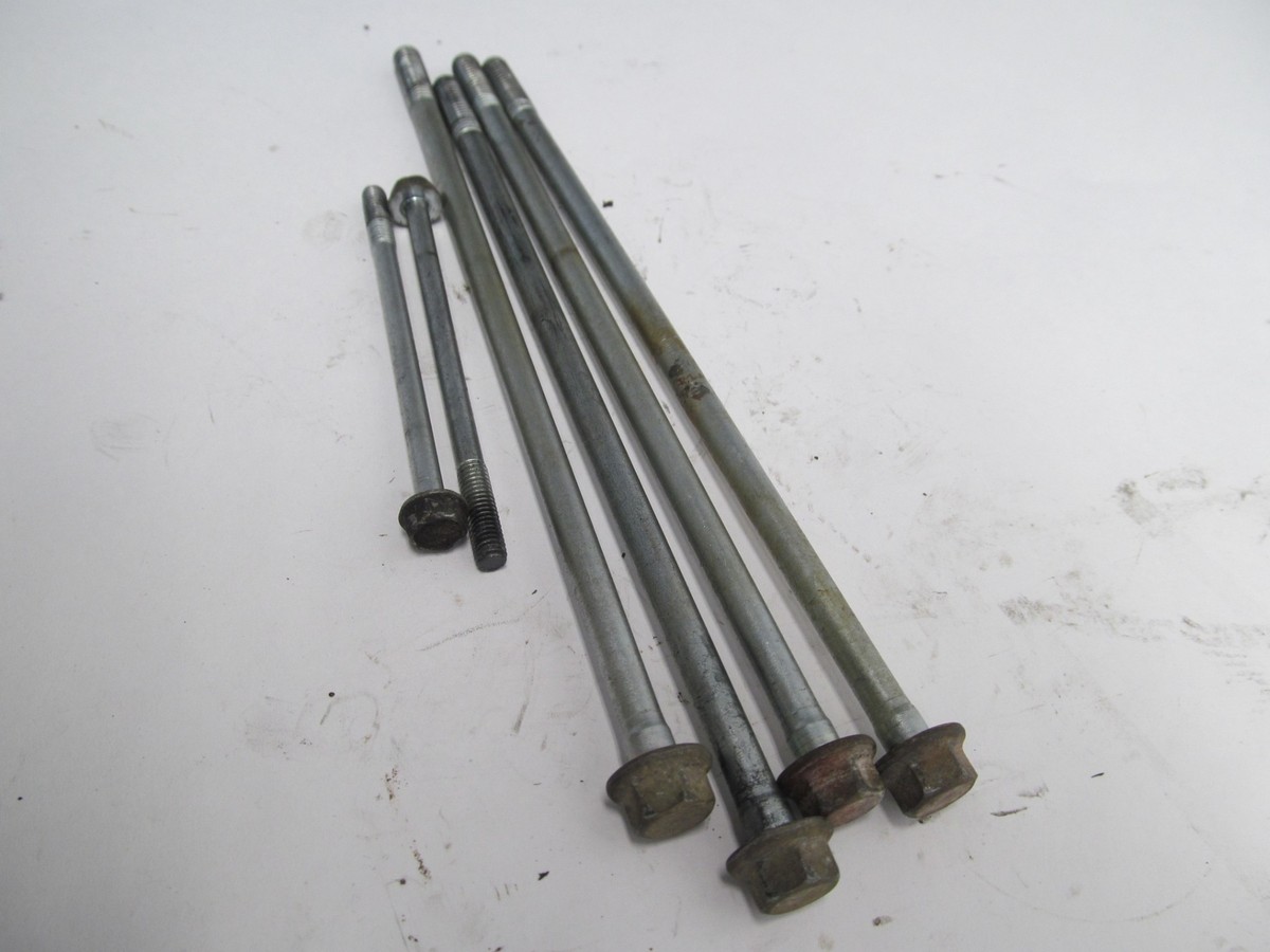 1985 KAWASAKI KLF185 KLF 185 BAYOU ENGINE CYLINDER HEAD BOLTS