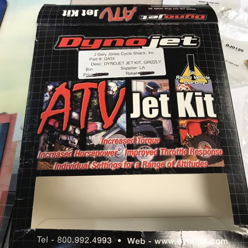 DYNOJET KIT YAMAHA YFM450 GRIZZLY 450 (2007-2014) ATV, DYNO JET Q434 - Picture 6 of 9