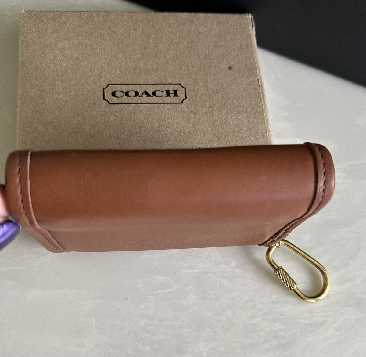 NIB COACH VINTAGE TAN LEATHER MULTIFUNCTION WALLET 7219 | eBay