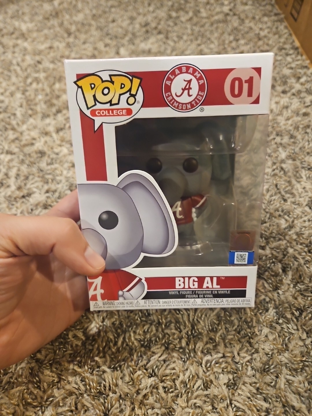 Funko Pop! Vinyl: College Mascots - Alabama - Big Al #01