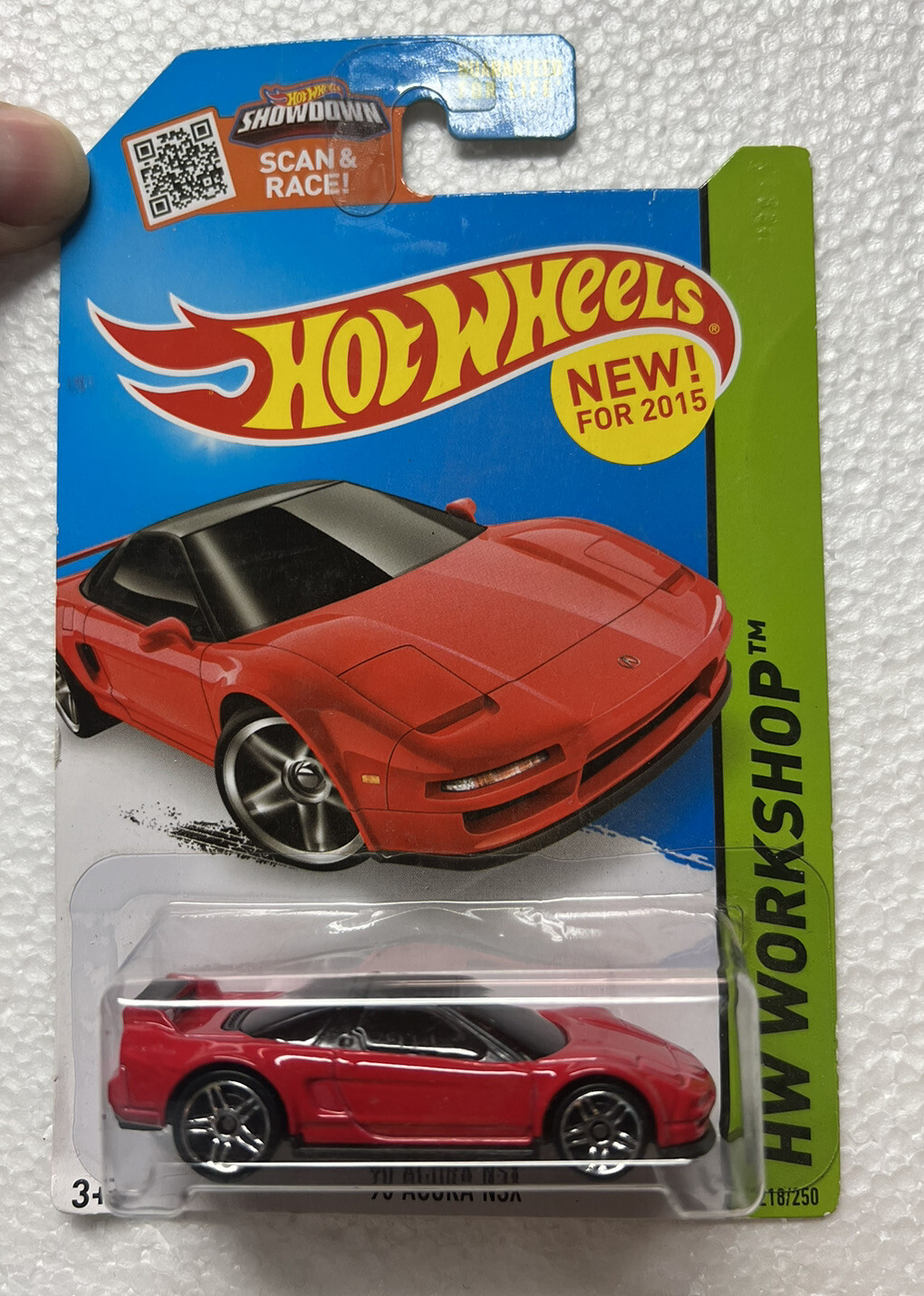 Hot Wheels 2015 HW Workshop 90 Acura NSX  New See Pics